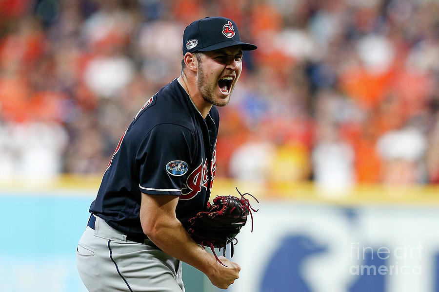 Trevor Bauer Photograph by Tim Warner Trevor Bauer Photograph by Tim Warner