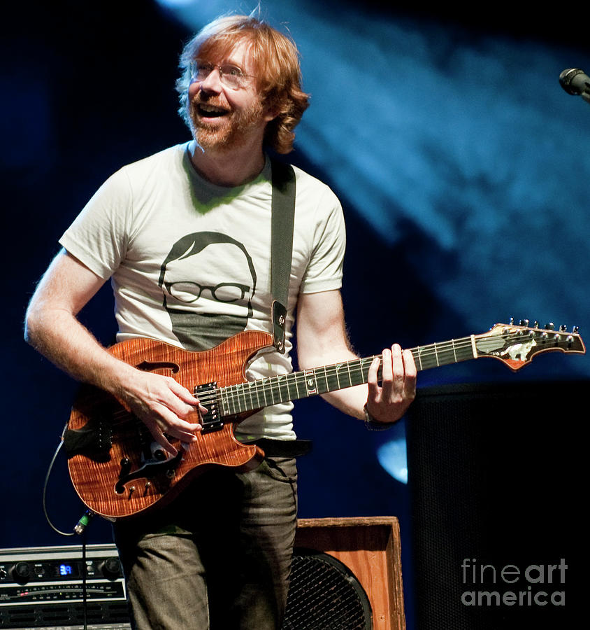 Trey Anastasio with Phish Photograph by David Oppenheimer - Fine Art ...