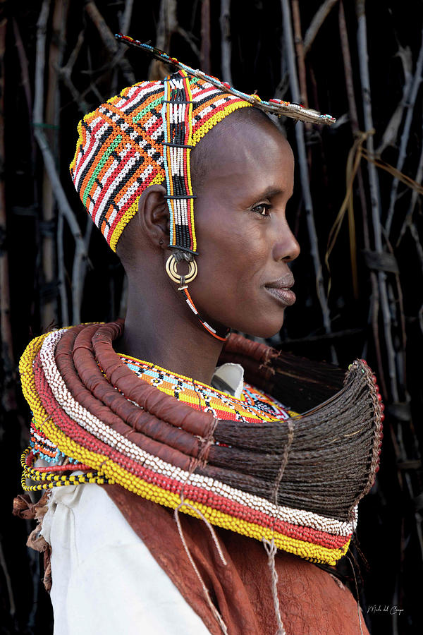 Turkana Jewelry #3 Photograph by Mache Del Campo