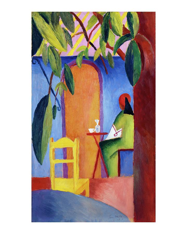 Turkisches Cafe By August Macke Drawing By August Macke Fine Art America