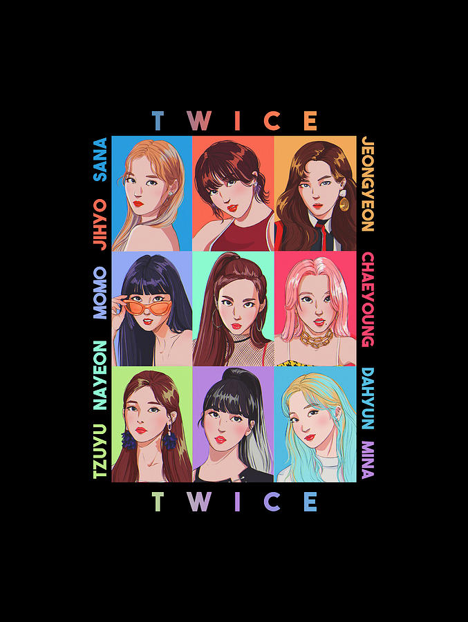 Twice Kpop Girl Group More And More Digital Art by Galih Cio - Fine Art ...