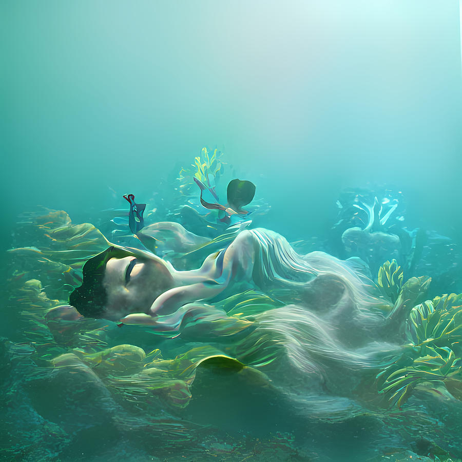 Underwater dreams Digital Art by Dmitry Noskov