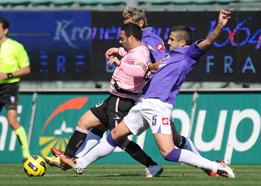 US Citta di Palermo v ACF Fiorentina - Serie A #3 Photograph by Tullio M. Puglia