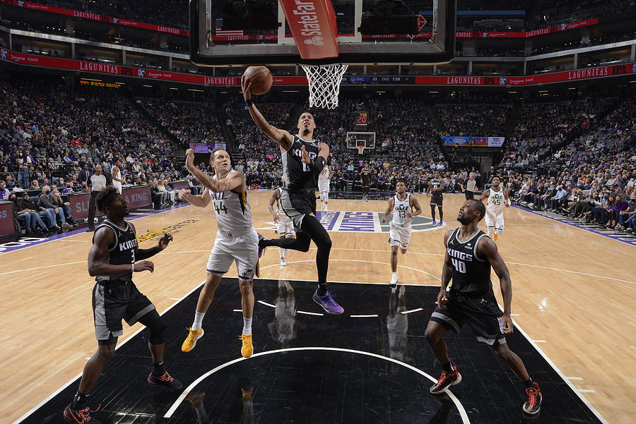 Utah Jazz v Sacramento Kings #3 Photograph by Rocky Widner Utah Jazz v Sacramento Kings #3 Photograph by Rocky Widner