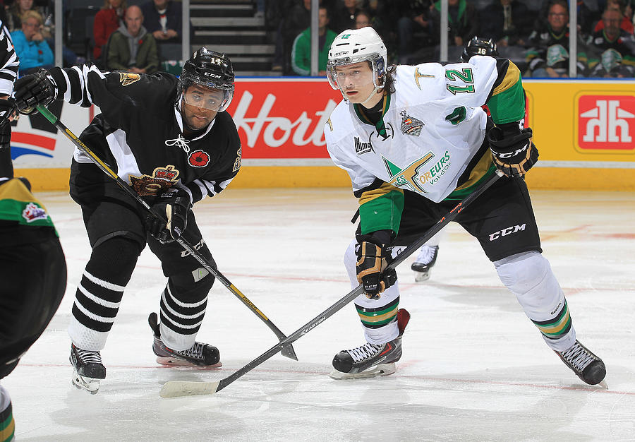 ValDor Foreurs v London Knights - Game One #3 Photograph by Ken Andersen