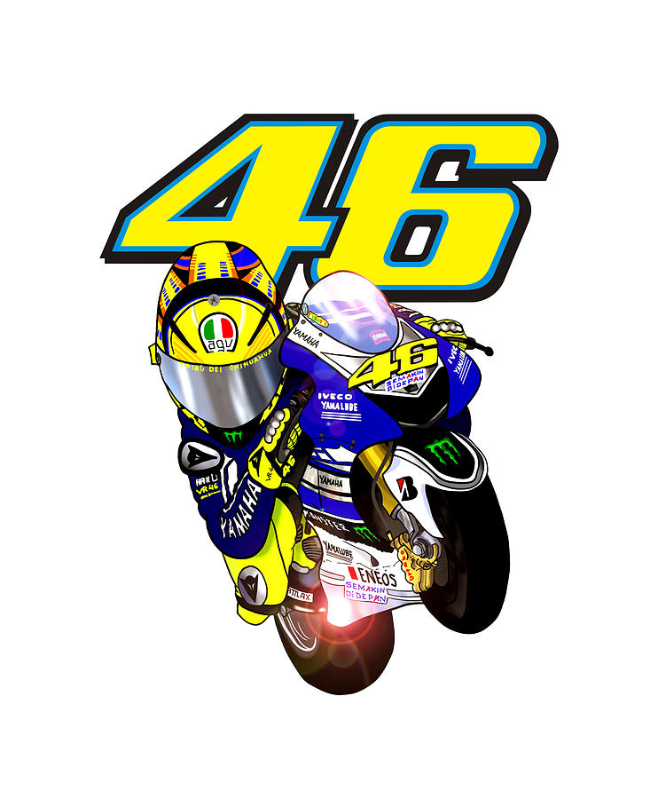 Custom Valentino Rossi Long Shirts By rededuct.com