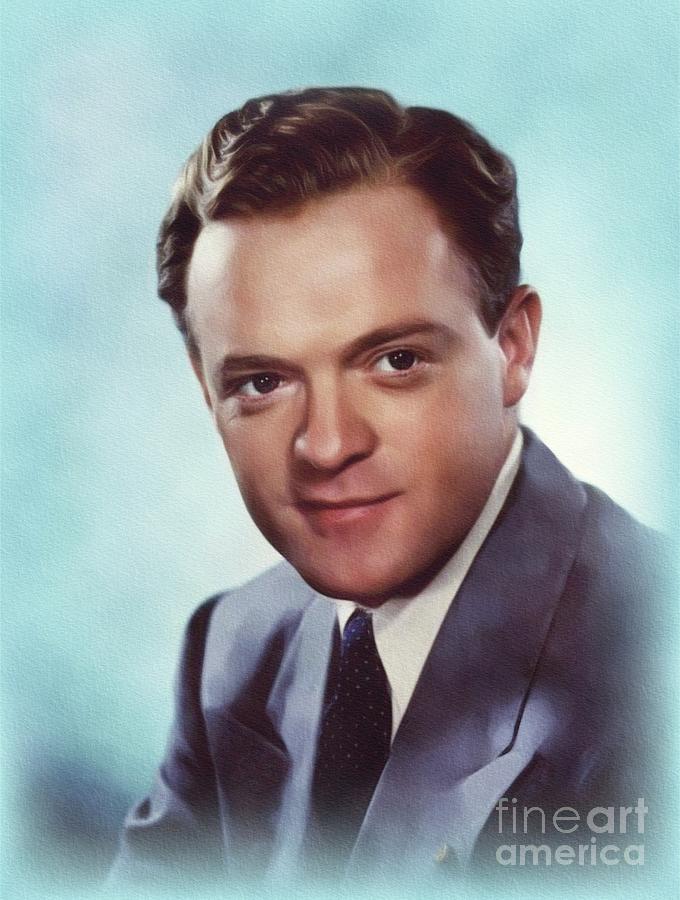 Van Heflin, Movie Legend Painting by John Springfield - Fine Art America