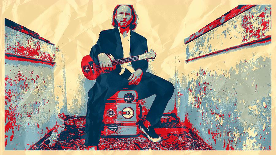 Vedder Eddie Digital Art By Mode On