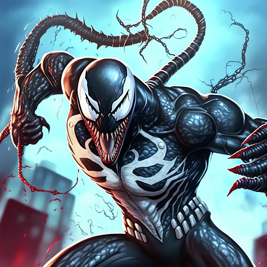 Venom Digital Art by Creationistlife - Pixels