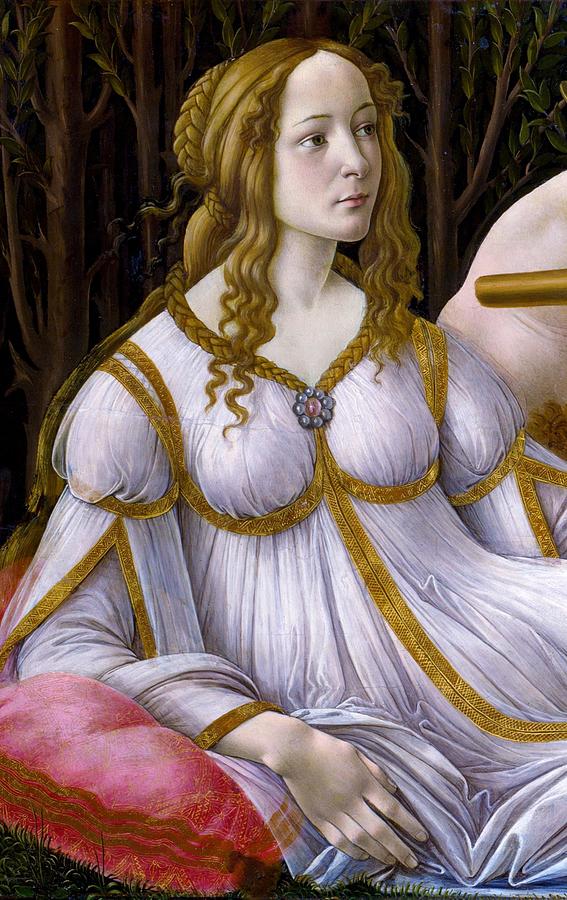 Venus and Mars #1 Painting by Sandro Botticelli