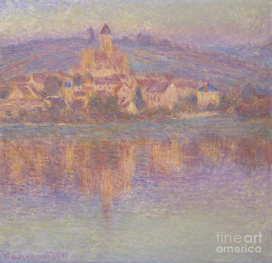 Vetheuil, 1901 Painting by Claude Monet