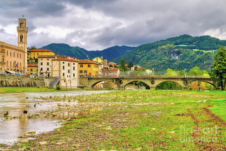 view of Italian country village  #3 Photograph by Vivida Photo PC