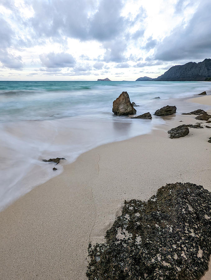 View Of Rabbit Island From Waimanalo Beach On Oahu Hawai Photograph By Alex Grichenko Pixels