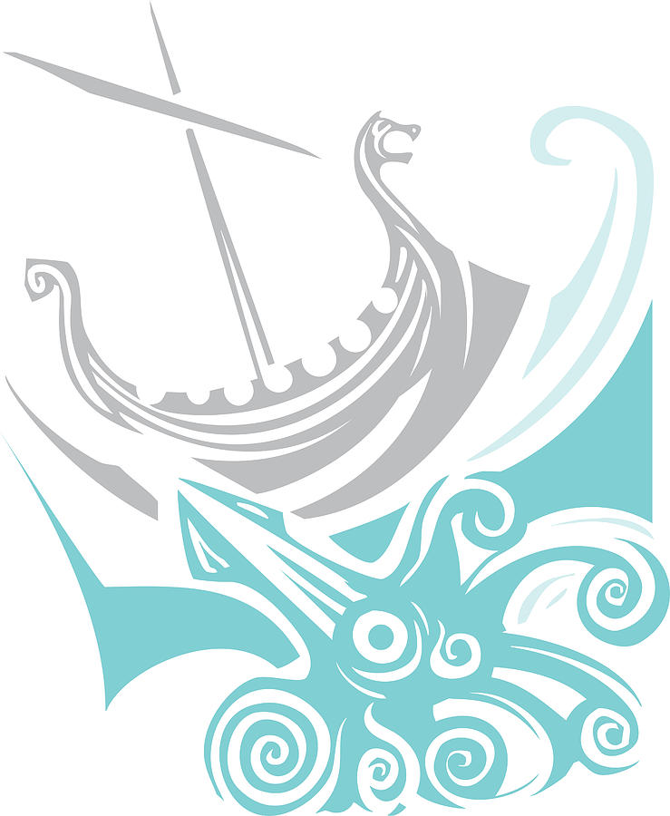 Viking Longship Sailing Drawing by Jeffrey Thompson - Fine Art America Viking Longship Sailing Drawing by Jeffrey Thompson - Fine Art America