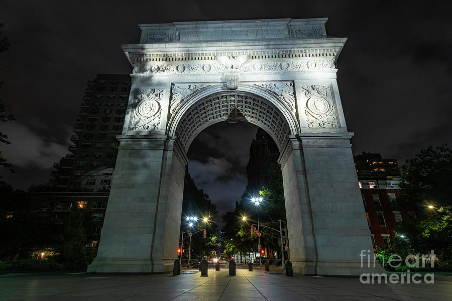 Washington Square Arch The South Face Photograph by Stef Ko