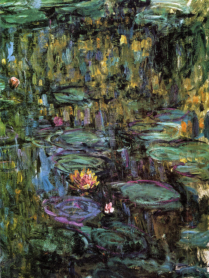 Water-lilies 1915 Painting by Claude Monet - Fine Art America