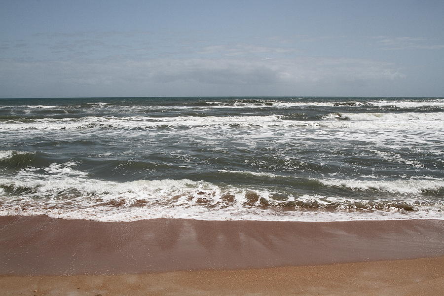 Waves of the Atlantic ocean in Florida Photograph by Nadine Mot ...