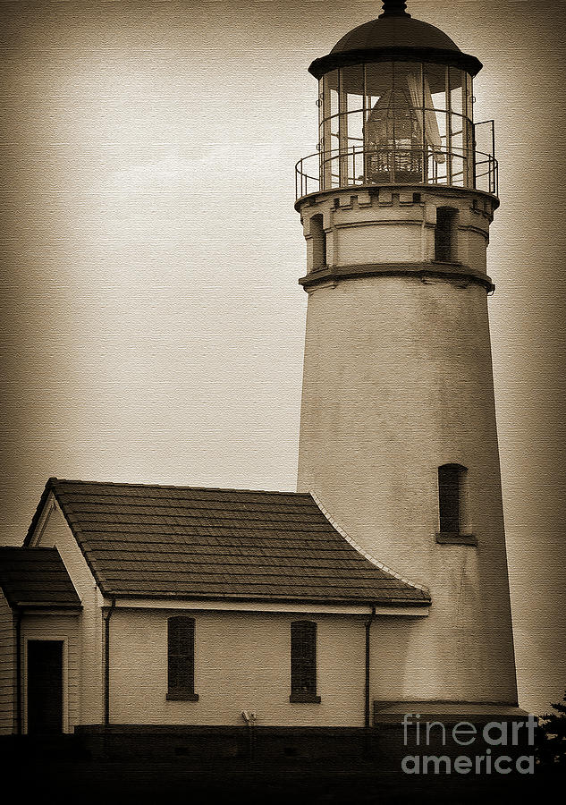 West Coast Lighthouse Digital Art by Kirt Tisdale