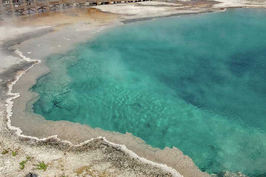 West Thumb Geyser Basin, Yellowstone National Park, Wyoming. #3 Photograph by Alex Grichenko