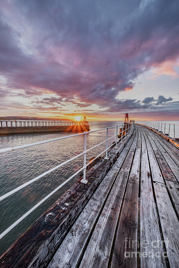 Whitby East Pier #3 Photograph by Martin Williams
