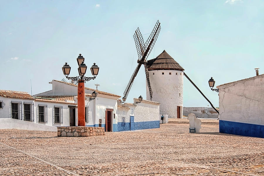 White Windmill Photograph