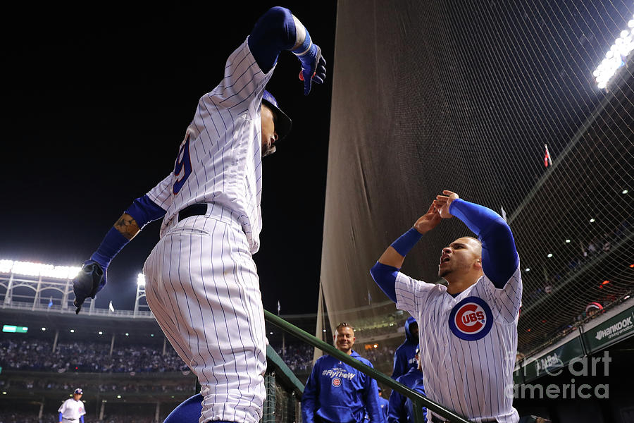Willson Contreras And Javier Baez Photograph by Alex Trautwig Willson Contreras And Javier Baez Photograph by Alex Trautwig