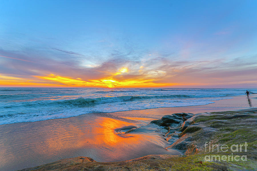 Sunset Photograph - Windansea Beach #3 by Roman Gomez