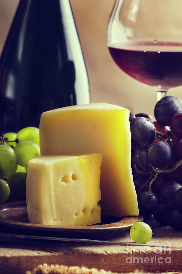 Wine and cheese #3 Photograph by Jelena Jovanovic - Fine Art America