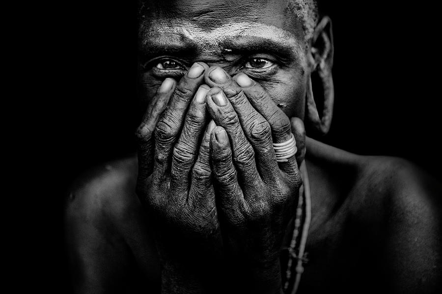 Woman from Mursi tribe Photograph by Svetlin Yosifov | Fine Art America