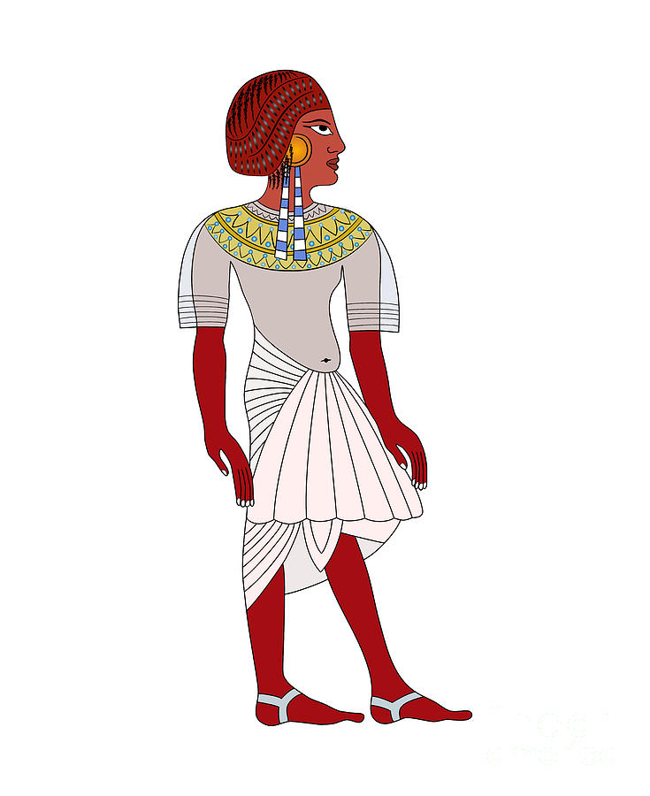 Woman of Ancient Egypt #3 Digital Art by Michal Boubin
