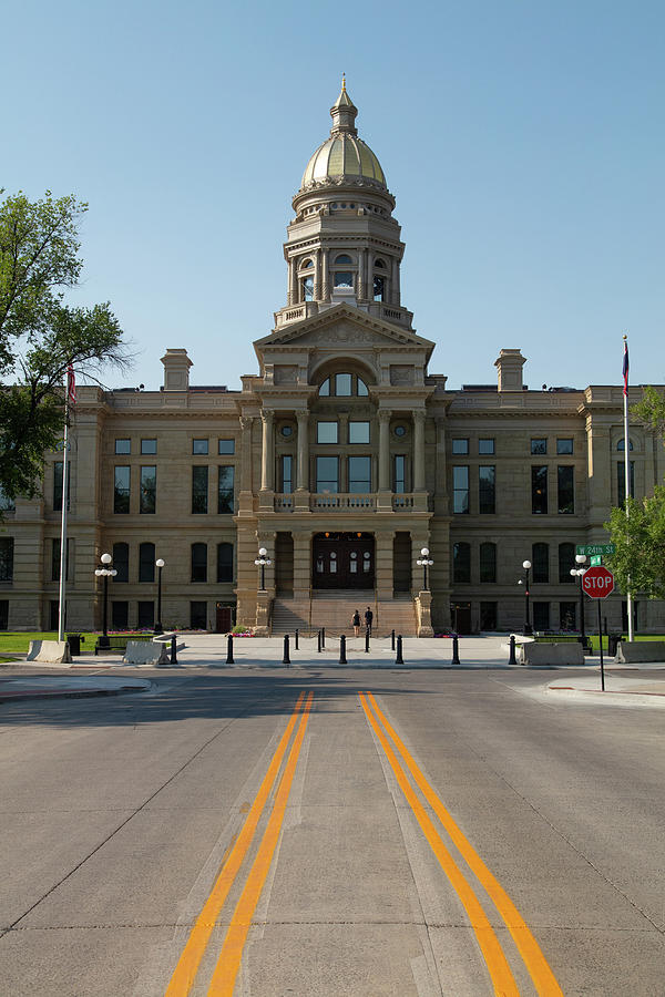 Wyoming state capitol building in Cheyenne Wyoming #3 Photograph by Eldon McGraw