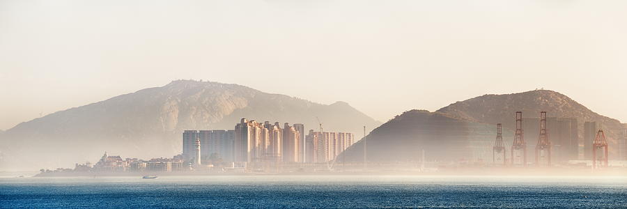 Xiamen city skyline #3 Photograph by Songquan Deng