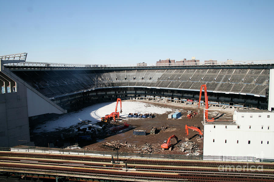 Yankee Stadium Demolition by Steven Spak