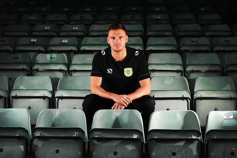 Yeovil Town Media Access Ahead of FA Cup Fourth Round #3 Photograph by Harry Trump