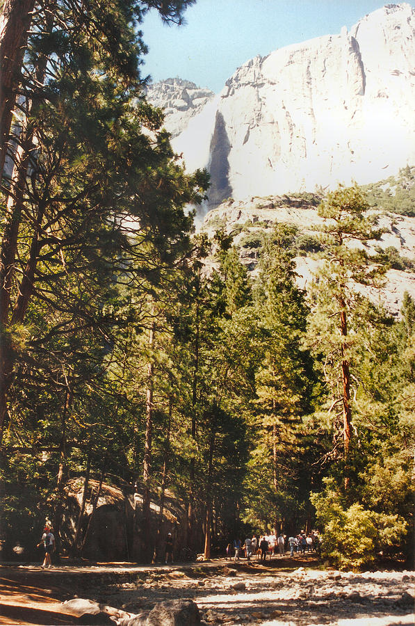 Yosemite National Park Mixed Media - Yosemite #3 by Asbjorn Lonvig