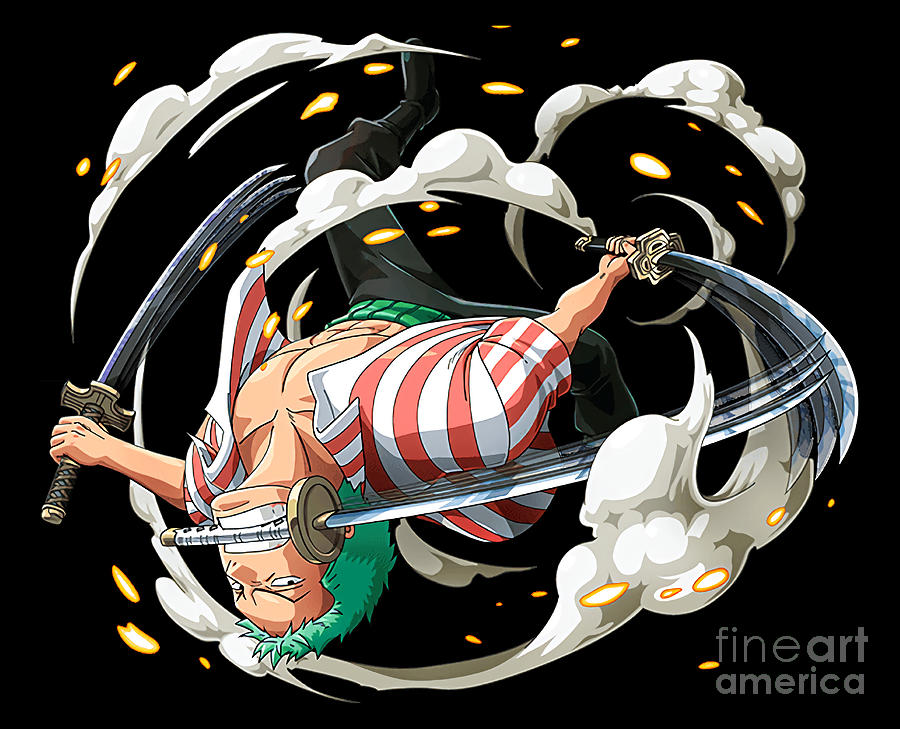 Zoro Digital Art by Freddy Brown - Fine Art America