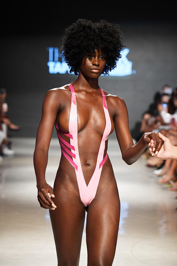 Black Tape Project At Miami Swim Week Powered By Art Hearts Fashion Swim/Resort 2018/19 Photograph by Arun Nevader