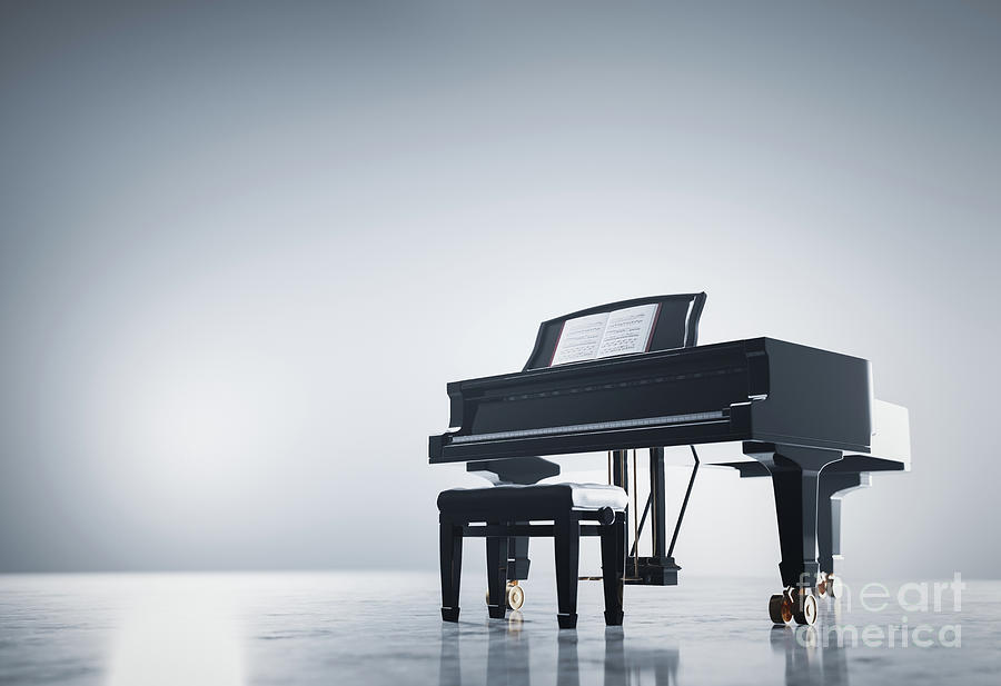 Classic grand piano keyboard #30 Photograph by Michal Bednarek