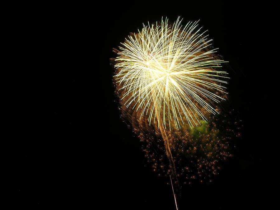 Fireworks #31 Photograph by George Pennington