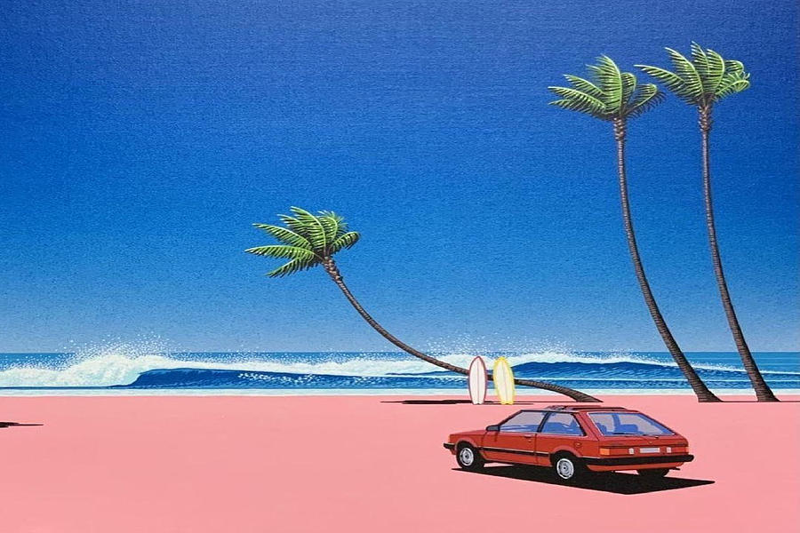 Hiroshi Nagai Pastel by Hamza Hamim | Fine Art America