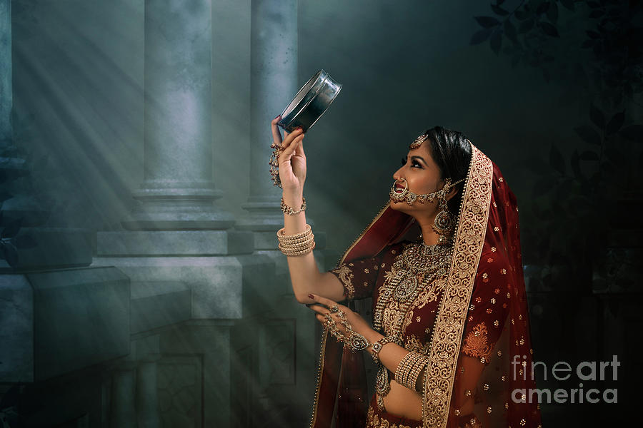 Indian Bride #30 Photograph by Kiran Joshi