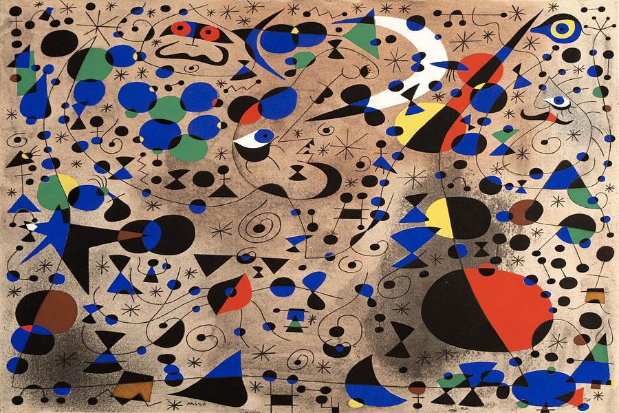 Joan Miro Artist Painting by Artful Home Gallery Art - Fine Art America