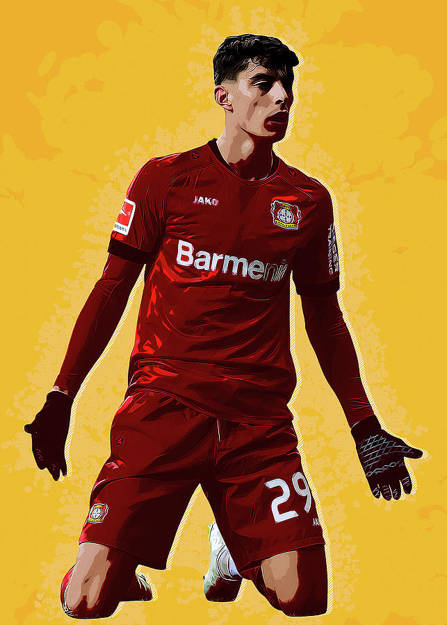 Kai Havertz Kaihavertz Kai Havertz Kai Havertz Digital Art by Waller ...