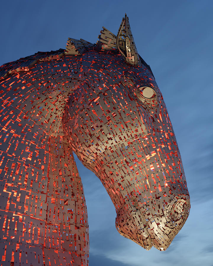 The Kelpies #30 Photograph by Stephen Taylor