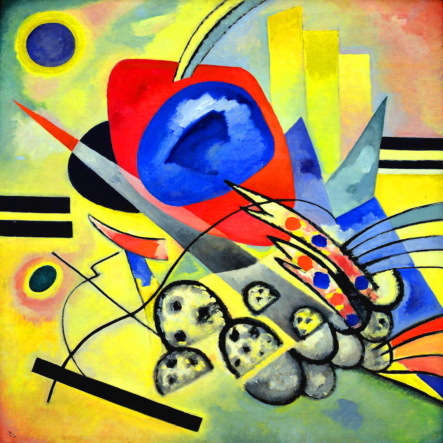 Wassily Kandinsky Painting by Rachid Fikri - Fine Art America