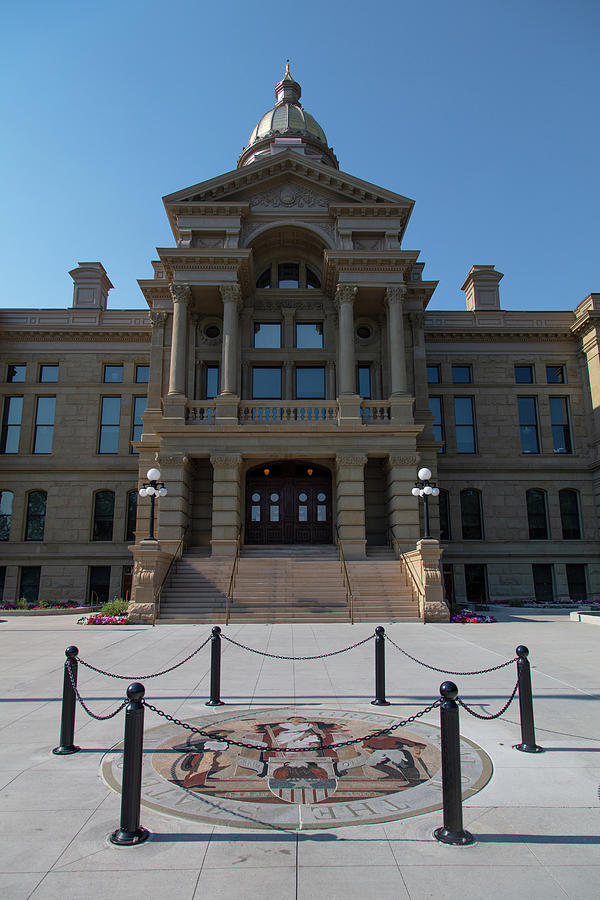 Wyoming state capitol building in Cheyenne Wyoming #30 Photograph by Eldon McGraw