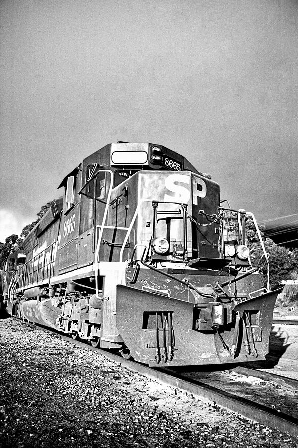 3,000 Horses -- Southern Pacific SD40M-2 Locomotive in San Luis Obispo, California #3000 Photograph by Darin Volpe