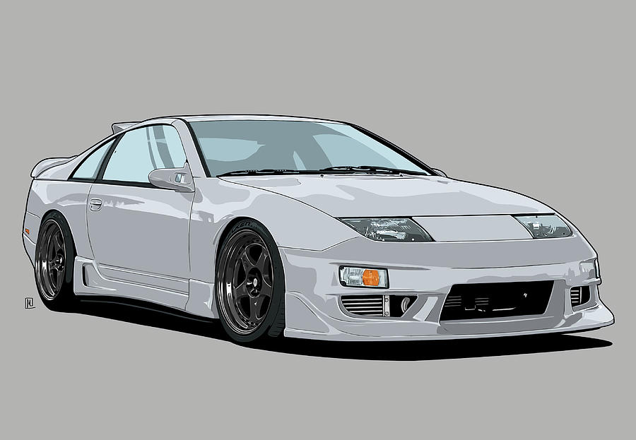 300zx Poster Painting by Kennedy Oliver | Fine Art America