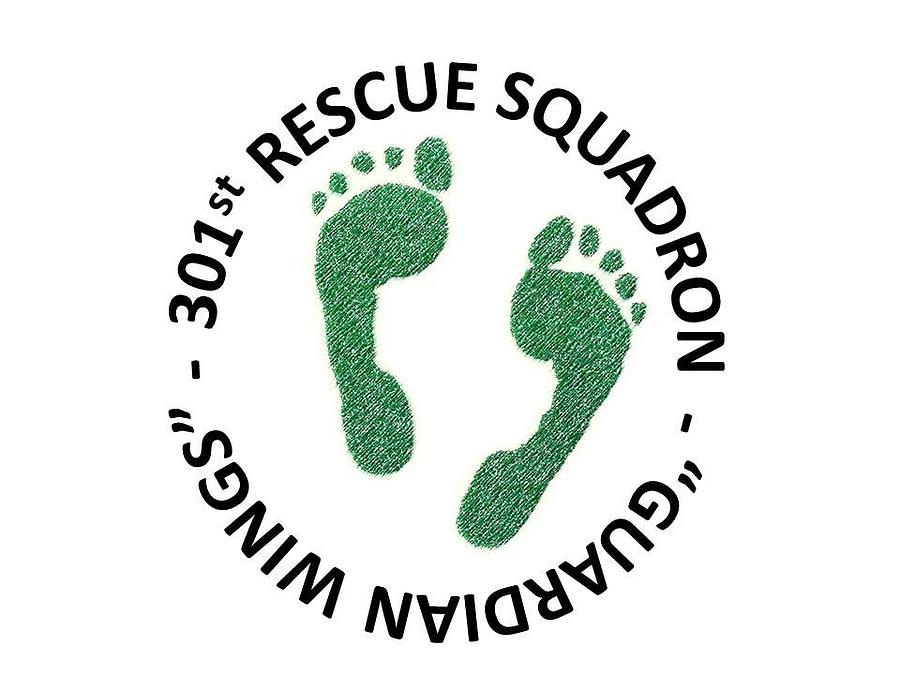 Rescue Drawing - 301st Rescue Squadron by Julio R Lopez Jr