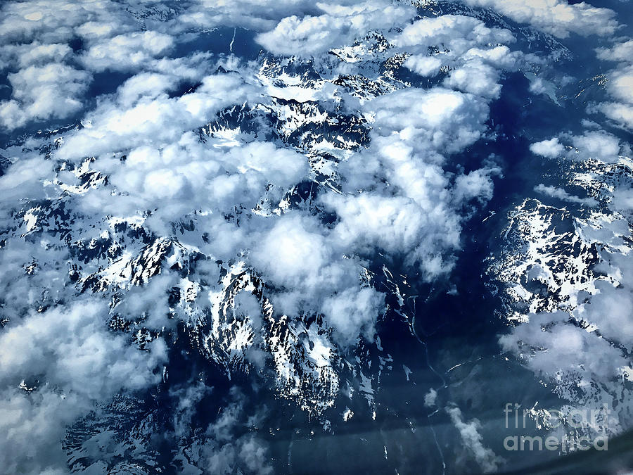 3025DXO British Columbia Canada landscape from the sky Photograph by Amyn Nasser Photographer